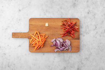 Förbered grönsaker