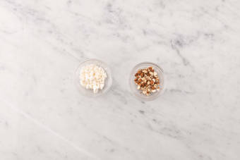 Préparer les garnitures