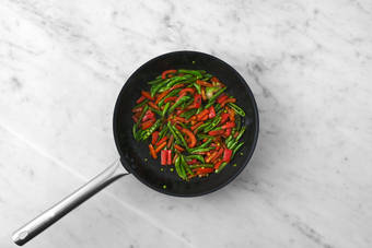  Stir-Fry the Veg