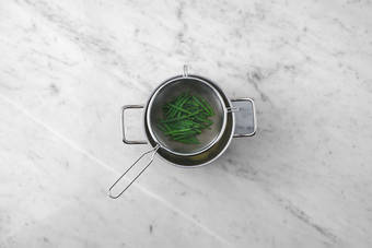 Preparare i fagiolini