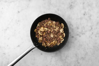 Fry the Plant-Based Burgers and Veg