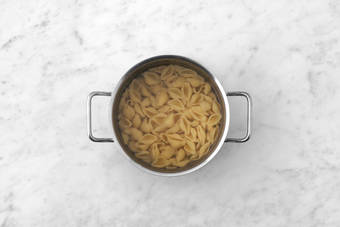 Conchiglie kochen