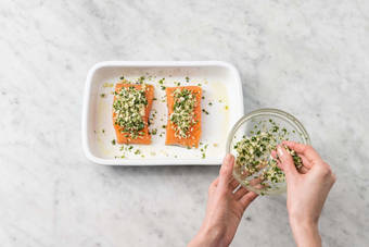 Zalm bereiden