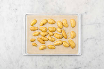 Prep and roast potatoes