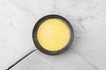 Make lemon cream sauce