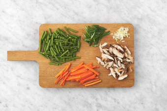 Preparare gli ingredienti