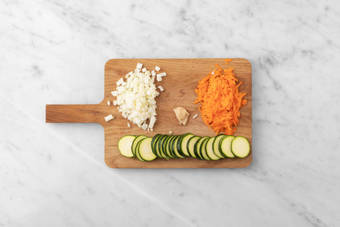 Prepara los ingredientes