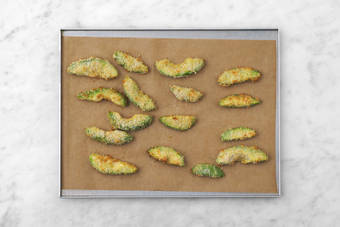 Infornare le avocado fries