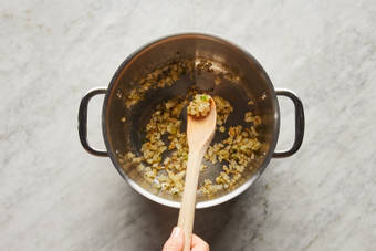 Cook Onion & Jalapeño