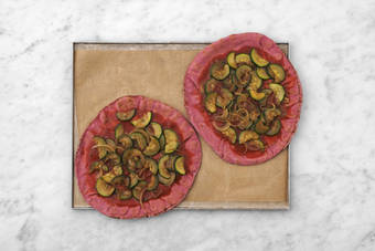 Enfourner les pains plats