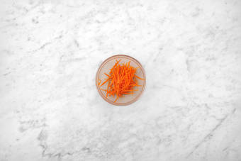 Prep and marinate carrots