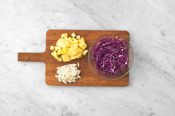 Preparare gli ingredienti