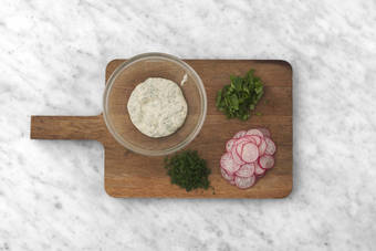 Préparer la vinaigrette