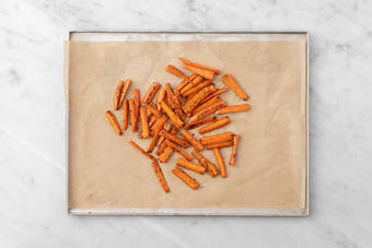 Roast the carrots