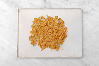 Make tortilla crumble