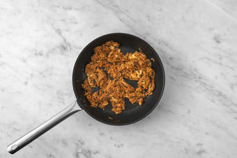 Scaldare il pulled pork