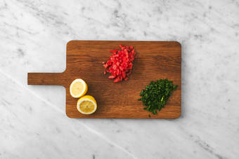 Forbered grønnsaker