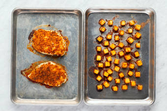 Roast Potatoes & Chicken