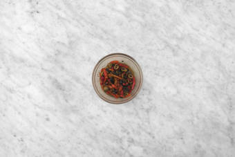 Mix olive-roasted pepper tapenade 