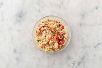 Couscous fertigstellen