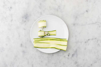 Préparer les rouleaux