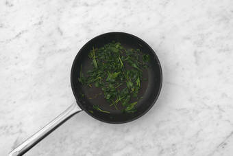 Les épinards s'invitent