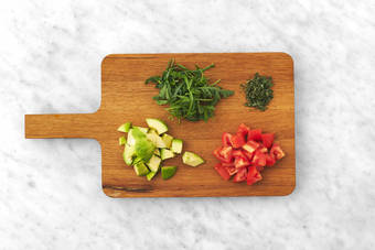 Forbered grøntsager