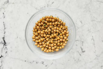 Marinate Chickpeas