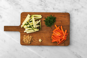 Prepara los ingredientes