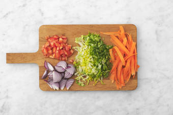 Förbered grönsaker