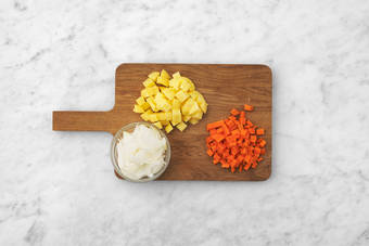 Preparare gli ingredienti