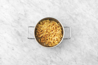 Fettuccine vollenden