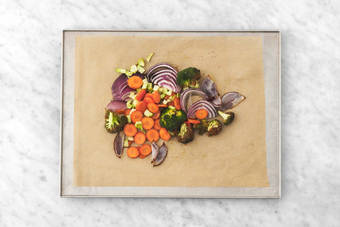 Préparer les légumes 