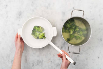 Broccoli vorkochen