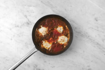 Shakshuka afmaken