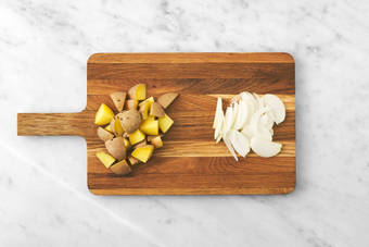 Prepara las verduras