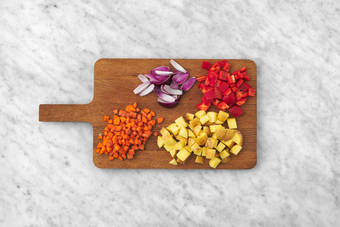 Forbered grøntsager