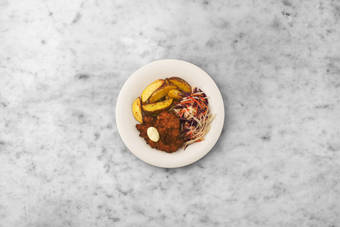 Make salad and serve