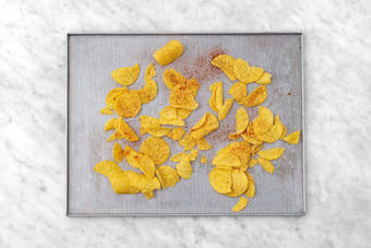 Warm tortillas and tortilla chips