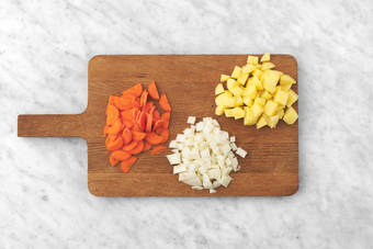 Förbered grönsaker