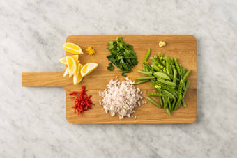 Förbered grönsaker