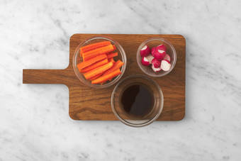 Forbered grøntsager