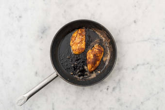 Cook plant-based protein shreds