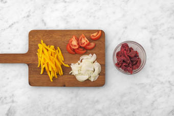 Prepara los ingredientes