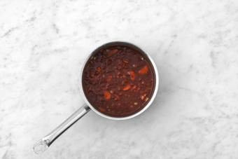 Apprêter la sauce