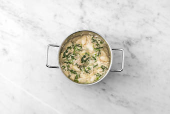 Risotto fertigstellen