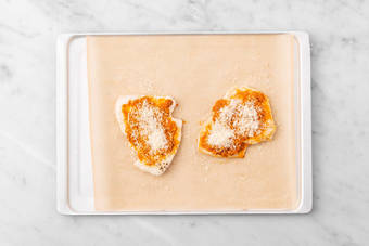 Cook chicken and bacon