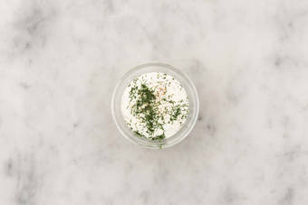 Préparer les garnitures