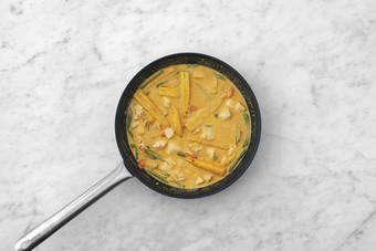 Poach the Chicken and Prawns