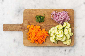 Légumes à la chaîne